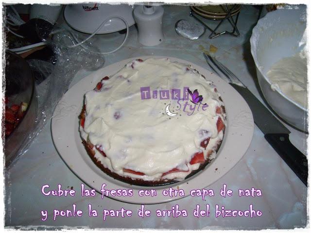 #Receta# Tarta de Fresas (Short Cake)