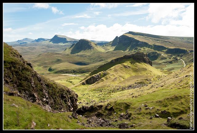 Quiraing isla de Skye (Escocia)