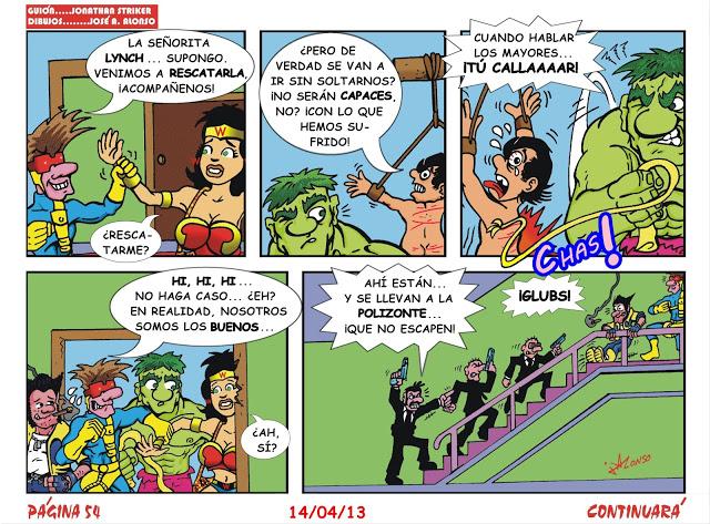 TIRA SEMANAL LA PATRULLA VENGADORA: 54ª ENTREGA