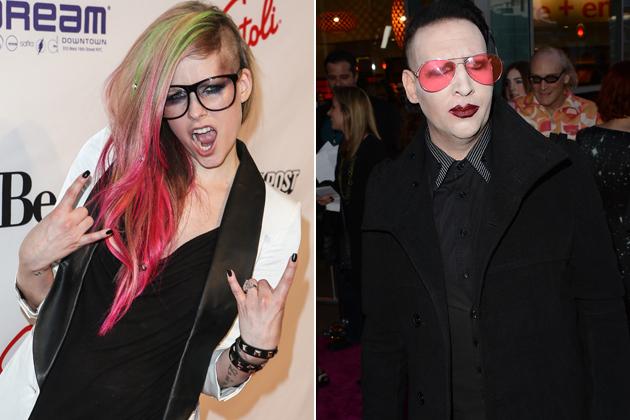 ¡Marilyn Manson colaboró en el nuevo álbum de Avril Lavigne!