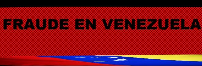 ESCRUTINIOS VENEZUELA 2013 BOLETIN #0