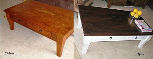 Os damos una idea  para tunear una mesa centro