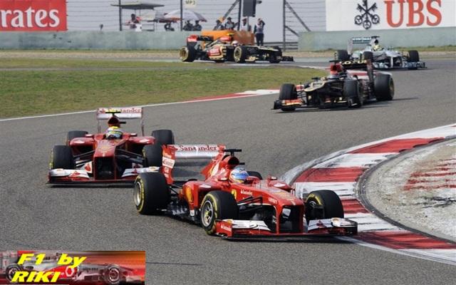 RESULTADOS DEL GP DE CHINA 2013