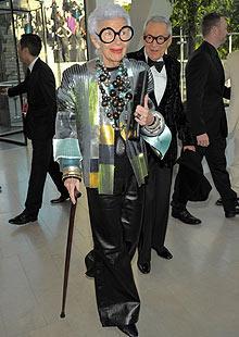 La moda no tiene edad: Iris Apfel