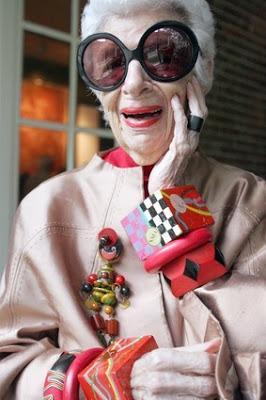 La moda no tiene edad: Iris Apfel