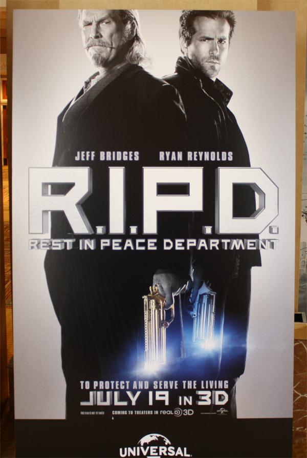 R.I.P.D., protagonizada por Ryan Reynolds y Jeff Bridges