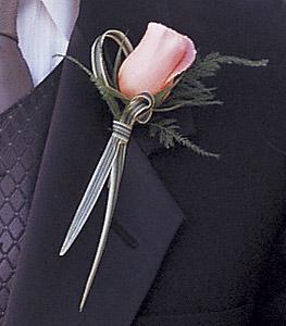 boutonniere rosa