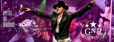 Trailer del concierto en 3D de Guns n' Roses