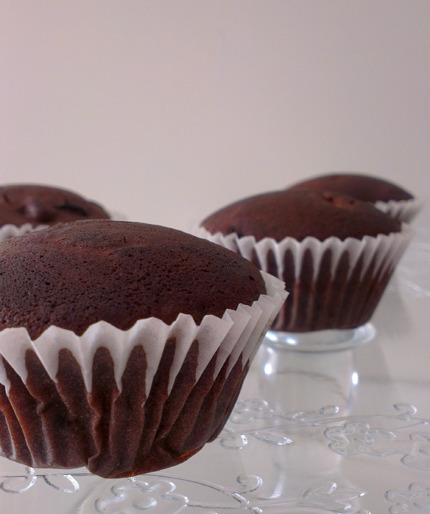 Muffins sin gluten de chocolate y nueces Paperblog