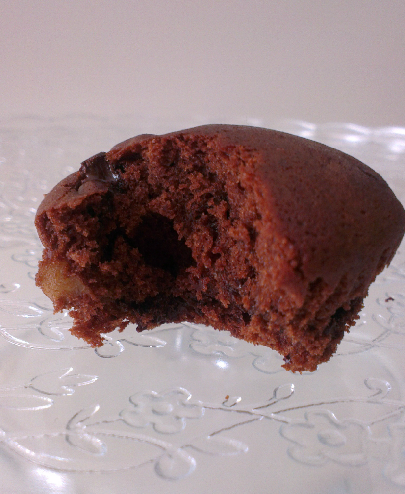 ♥ Muffins sin gluten de chocolate y nueces