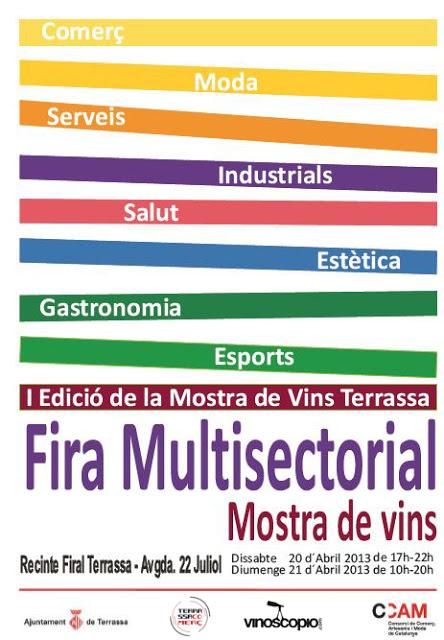 Listado de Bodegas:  1ª Mostra de Vins de Terrassa