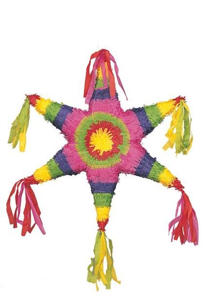 una piñata estilo mexicano