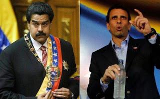 Nicolás Maduro vs Henrique Capriles