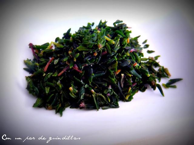 Truco para obtener hojas de tomillo