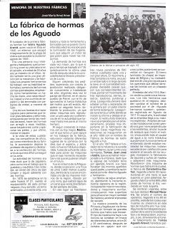 La Fábrica de hormas de los hermanos Aguado