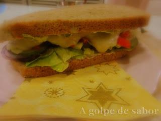 Sandwich gourmet de lomo