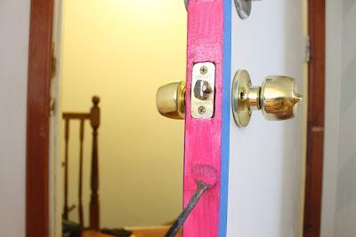 como pintar una puerta