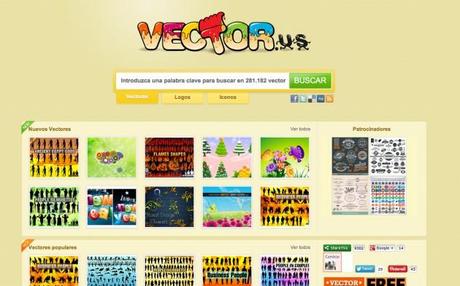 Portales de recursos vectoriales gratis de alta calidad vectorus