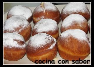 BERLINAS RELLENAS DE CREMA