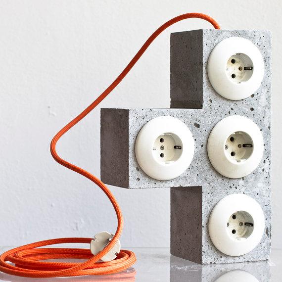 Enchufes de hormigón 