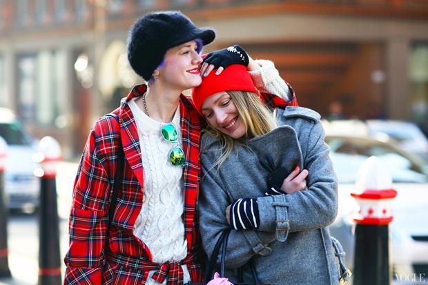 Street Style: Chicas, este otoño-invierno a ponerse el gorro !!