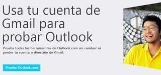 abrir correo Outlook con gmail