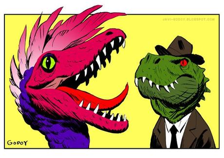 Los saurios tebeozoicos de Javi Godoy