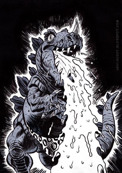 Los saurios tebeozoicos de Javi Godoy