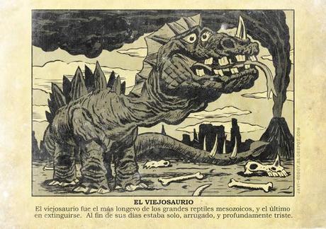 Los saurios tebeozoicos de Javi Godoy