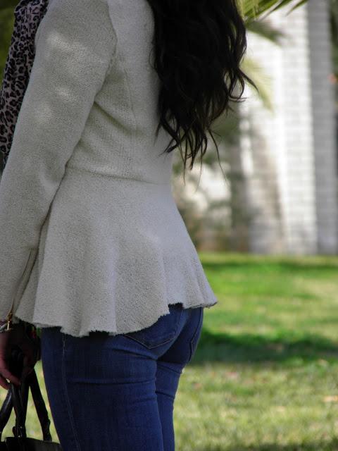 Chaqueta Peplum