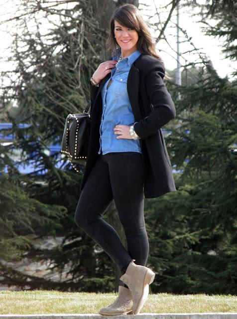 Botines Zara Tachuelas