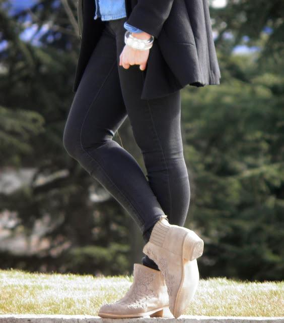 Botines Zara Tachuelas