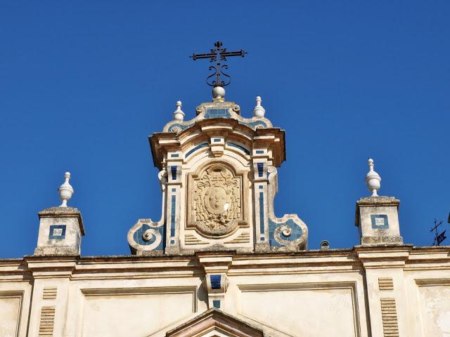 Puerta de Tierra, en el Monasterio de la Cartuja.