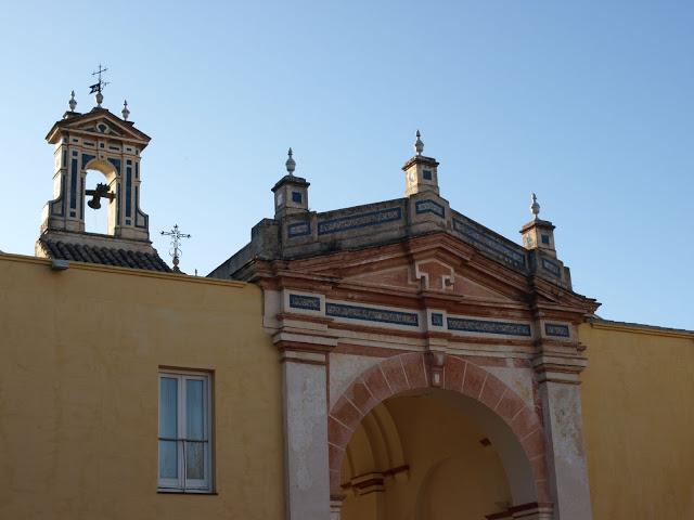Puerta de Tierra, en el Monasterio de la Cartuja.