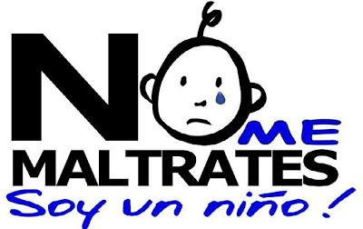 No me maltrates, soy un niño