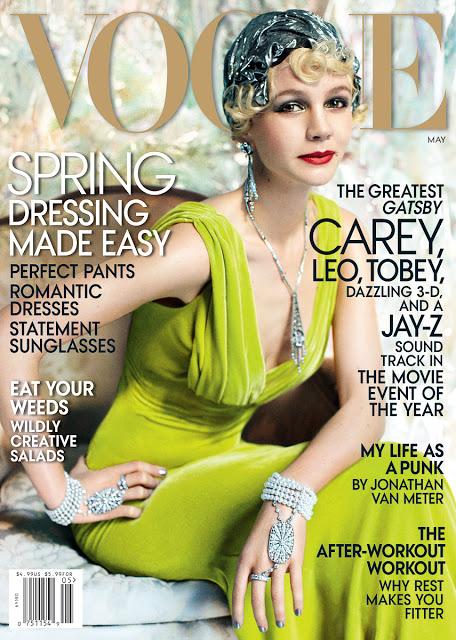 Carey Mulligan by Mario Testino to Vogue