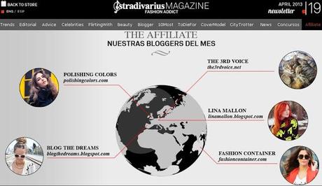 Fluorize + Blogger del mes en Stradivarius Magazine