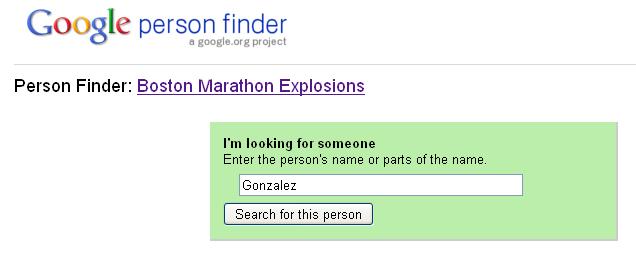 Google Person Finder - Buscar Personas 2
