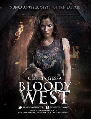 Bloody West nuevo poster promocional con Cecilia Gessa