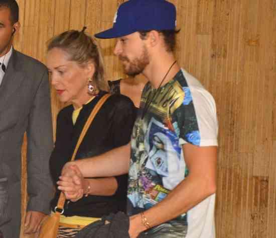 Sharon Stone con su novio 27 años más joven que ella (FOTO)