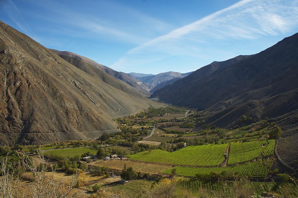 Ruta de los Españoles, en Chile