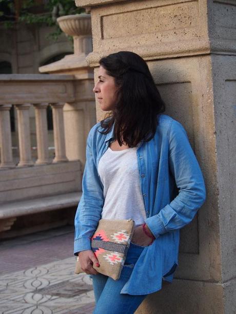 ¡Estrenando mi bolso navajo flúor! elha-bolso-navajo-fluor