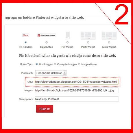 configurar botón pinterest en blogger añadir el botón de pinterest business