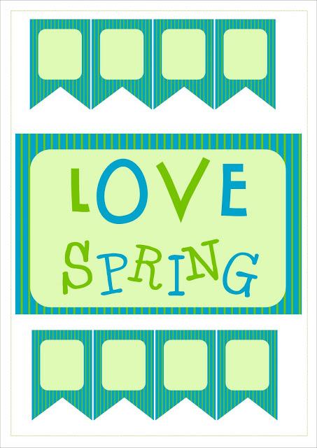 descargar guirnaldas de primavera gratis