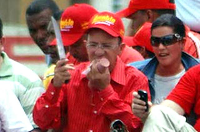 VIDEO: Amable Aristi Deja Tremendo Lio En Caravana Por Uno De Sus Famosos Salami