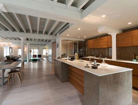 Detalles en verde agua Loft en tonos neutros 4