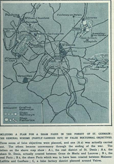 El falso París construido durante la guerra