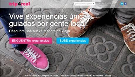 www.trip4real.com TRIP4REAL,una revolucionaria forma de viajar