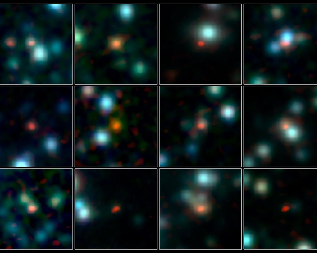 ALMA localiza galaxias tempranas en tiempo récord