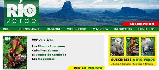 Revista Río Verde - Nuevo portal Abril 2013